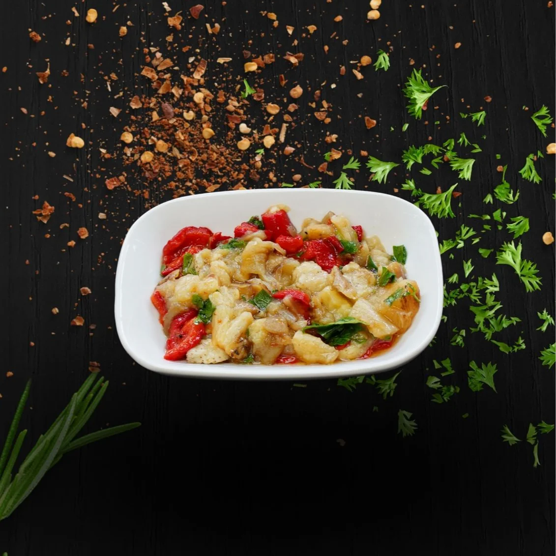 Smoked Eggplant Salad